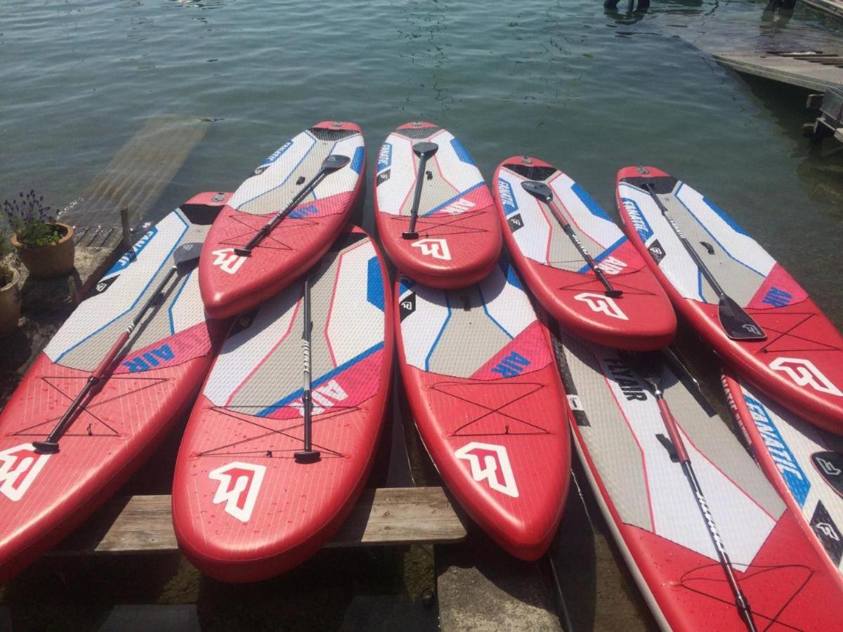 Lago Mio - Pension Am See - Bei Uns Verbringt Ihr Eine Wundervolle Zeit Direkt Am Wasser Worthsee Eksteriør billede